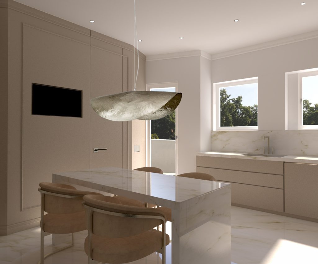 3d Via dell'acqua traversa - cucina V1