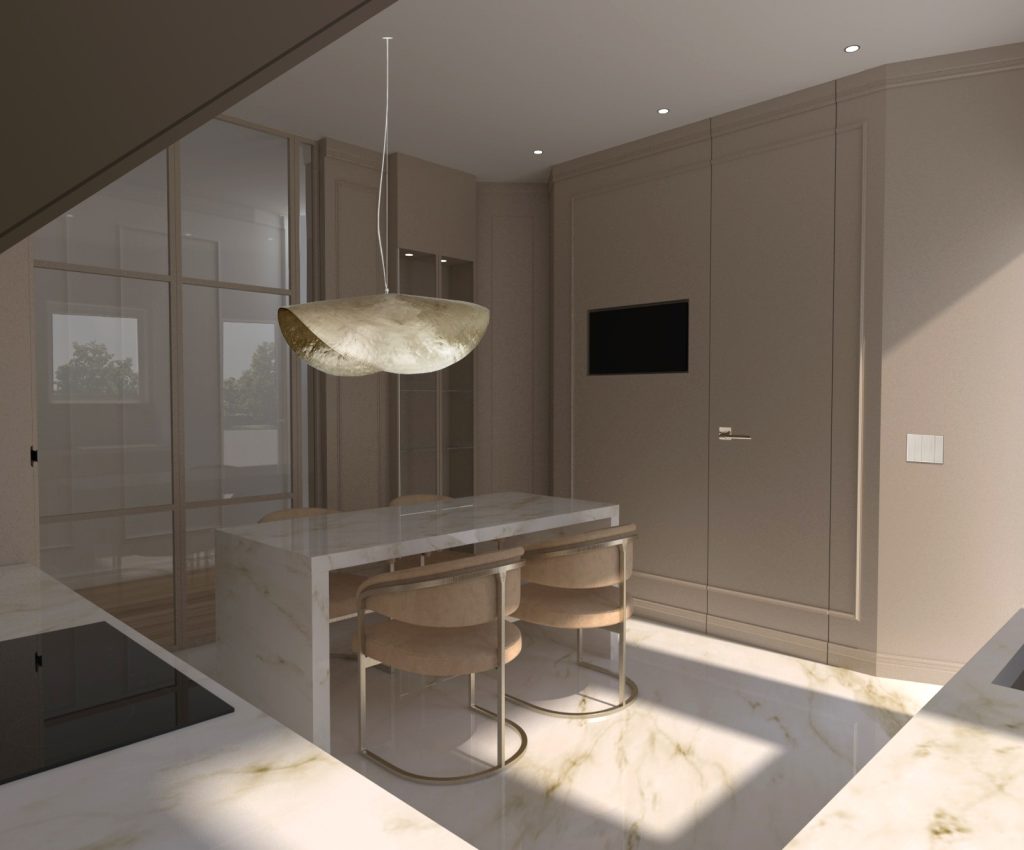 3d Via dell'acqua traversa - cucina v3