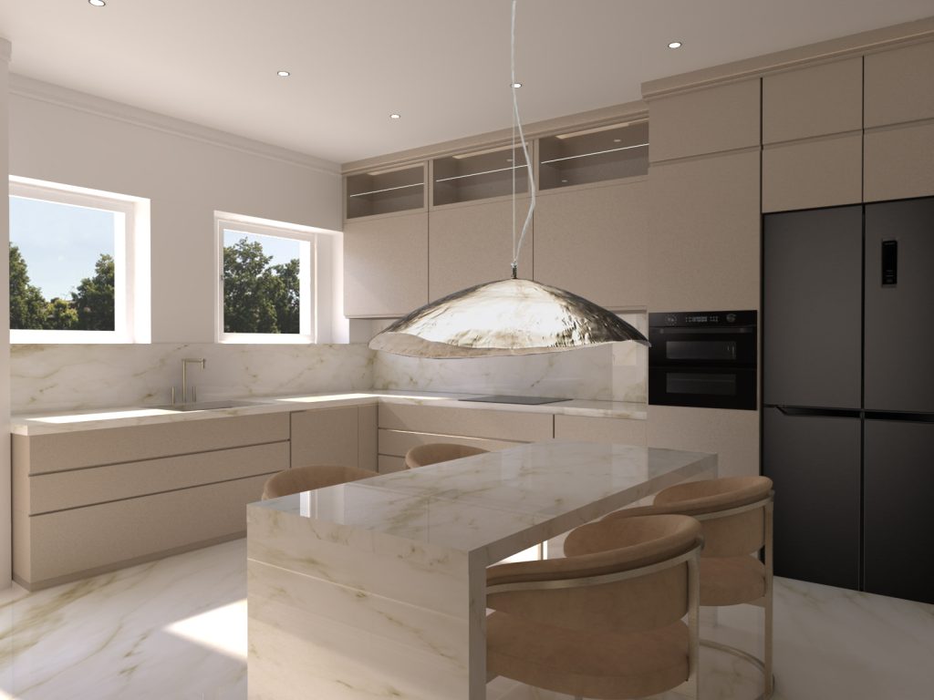 3d Via dell'acqua traversa - cucina v4