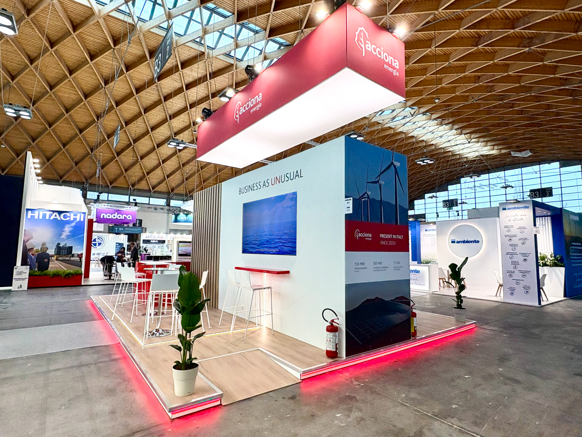 Stand ACCIONA Energia Key Energy 2026